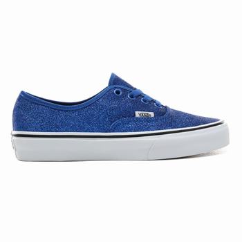 Vans Glitter Authentic - Naisten Tennarit - Sininen/Valkoinen